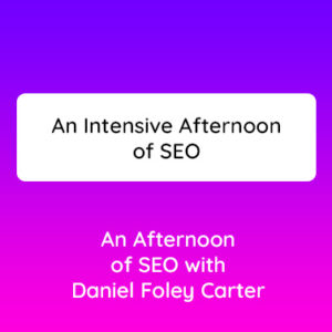 Intense SEO Webinar