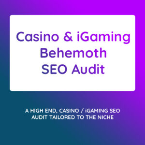 Casino iGaming SEO Audit